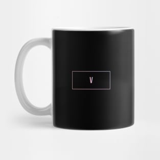 V BTS | Minimalist V BTS Mug